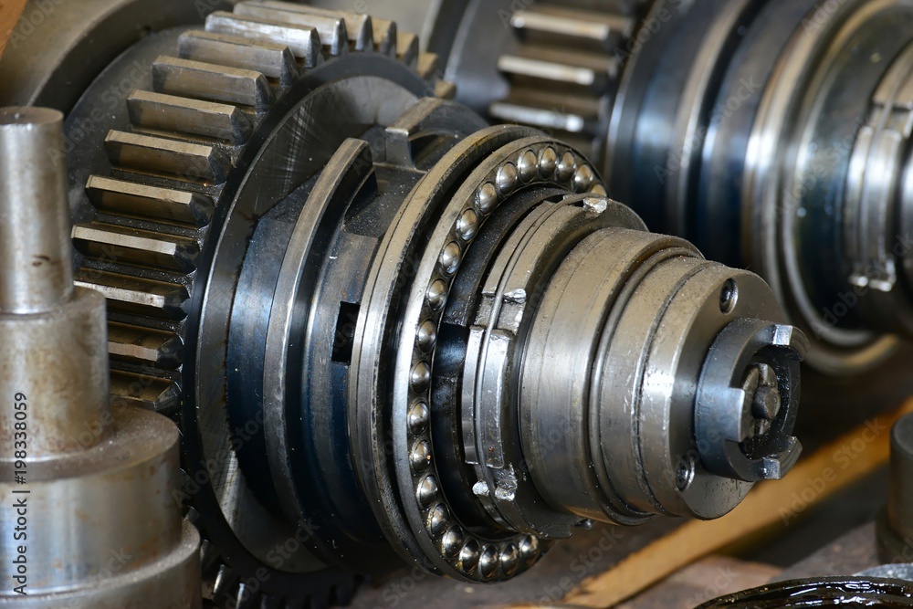 Spindle for the cone of the cutter in disassembled form. Repair of machine tools and equipment. Spindle for the cone of the cutter in disassembled form. Repair of machine tools and equipment.