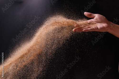 sand explosion