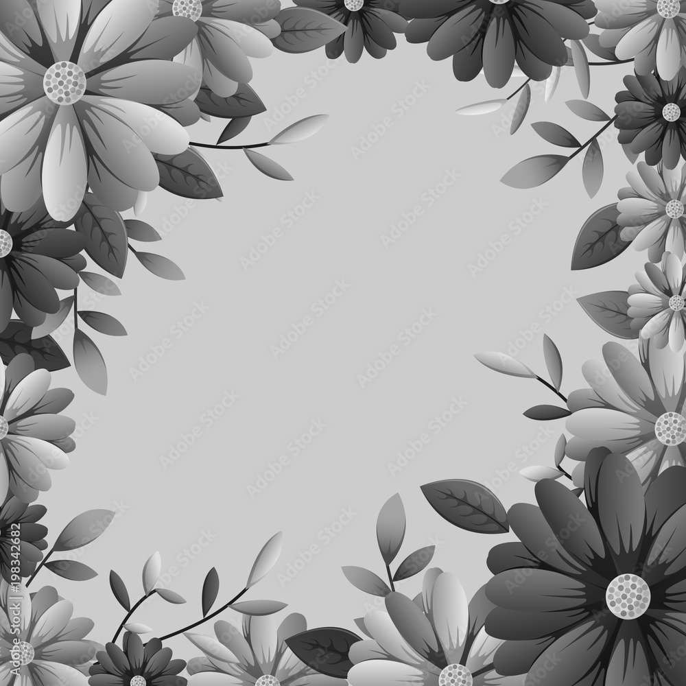 abstract background of flowers vector illustration abstract background of flowers vector illustration