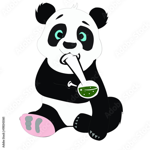 Panda With Bong