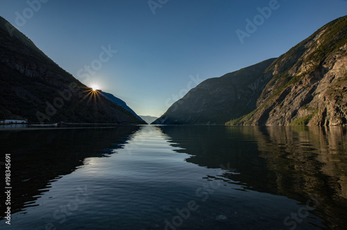 Wallpaper Mural laerdal norway fjord Torontodigital.ca
