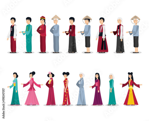 chinese culture people characters