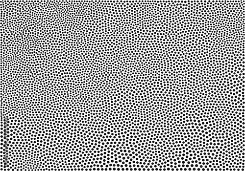 Black dots on a white background, vector