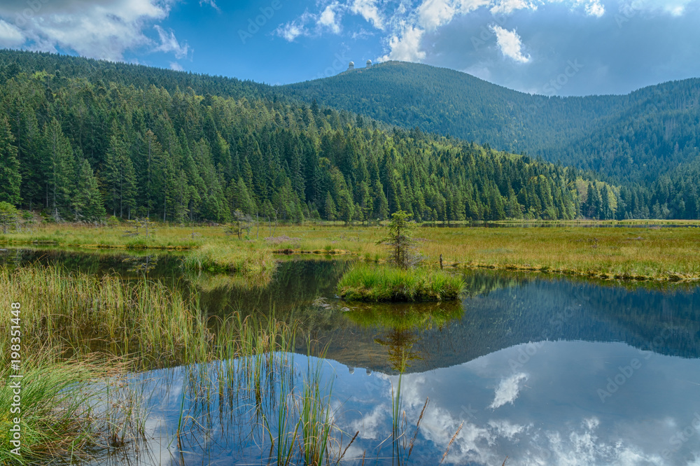 Kleiner Arbersee im Bayerischen Wald Kleiner Arbersee im Bayerischen Wald