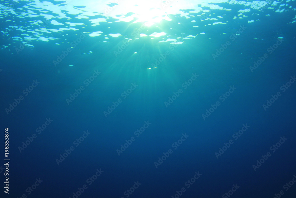 Underwater blue background