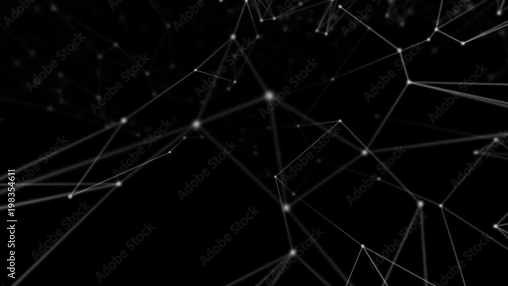 Plexus abstract technology and engineering background with original organic motion Plexus abstract technology and engineering background with original organic motion