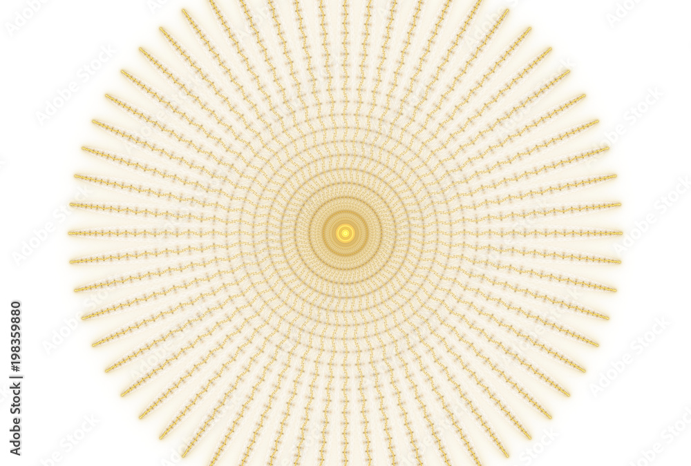 Bright abstract fractal yellow sun, Fractal star fantasy Bright abstract fractal yellow sun, Fractal star fantasy