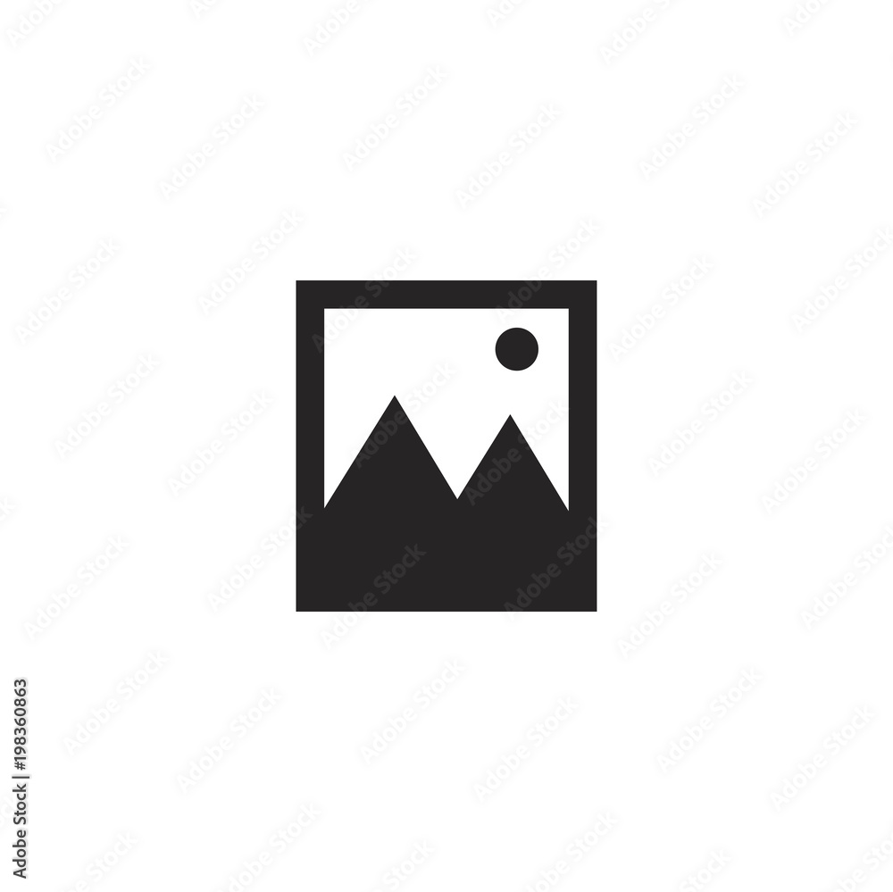 landscape icon. sign design landscape icon. sign design