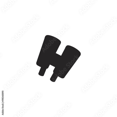 binoculars icon. sign design