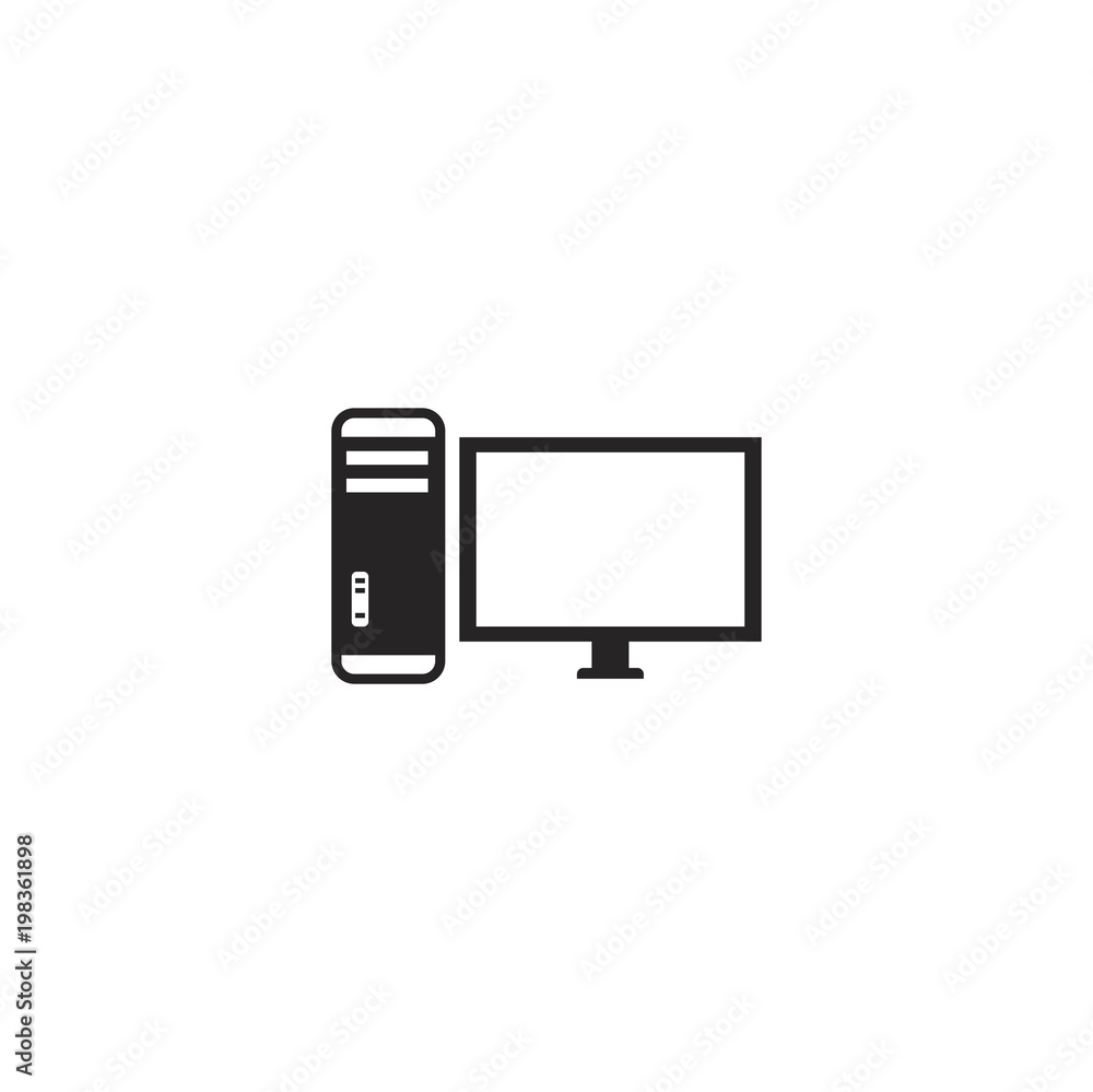 computer icon. sign design computer icon. sign design