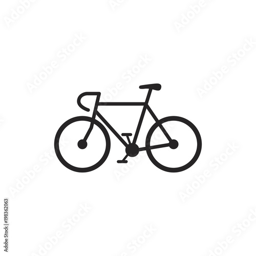 bike icon. sign design