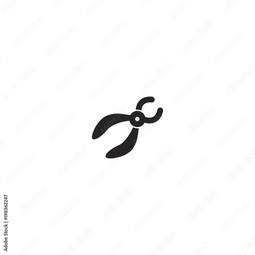 plyers icon. sign design plyers icon. sign design