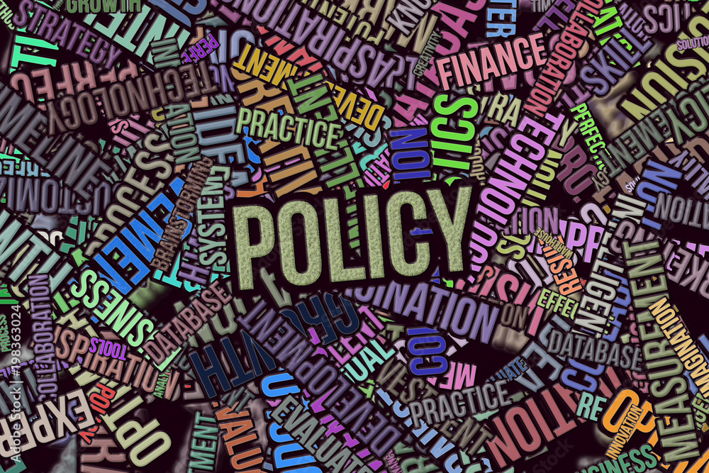Obraz premium Policy, for texture or background.