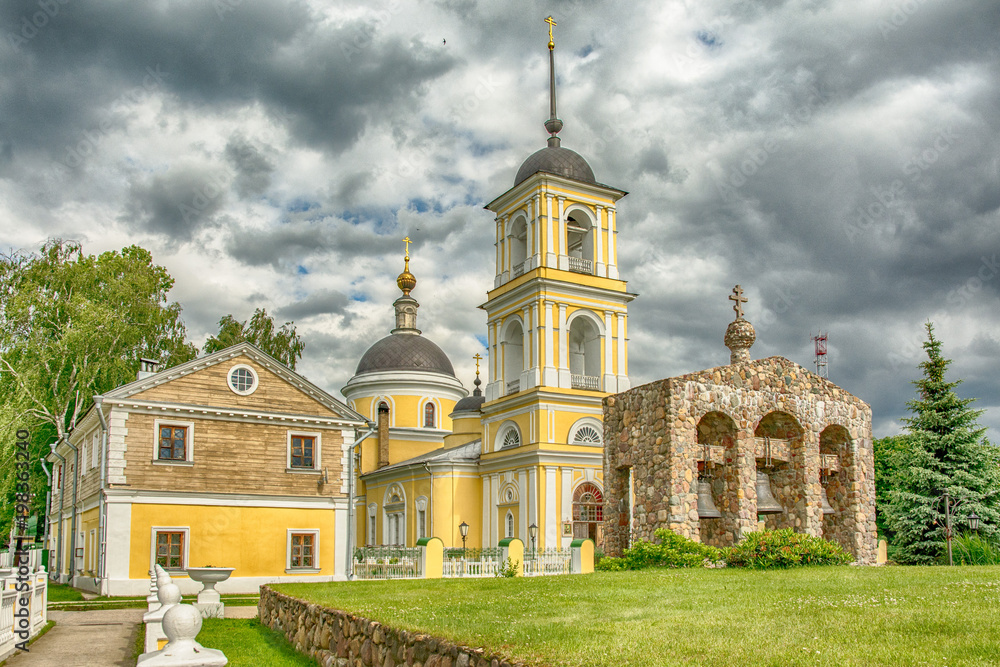 The russian church in the ancient Russia.