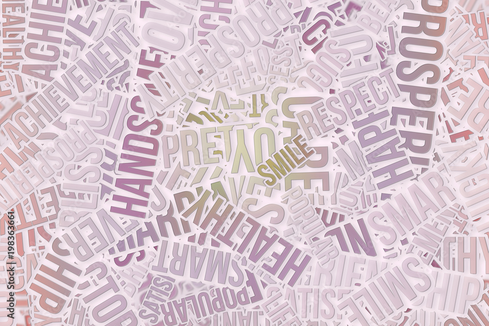 Happy word cloud, business Happy word cloud, business