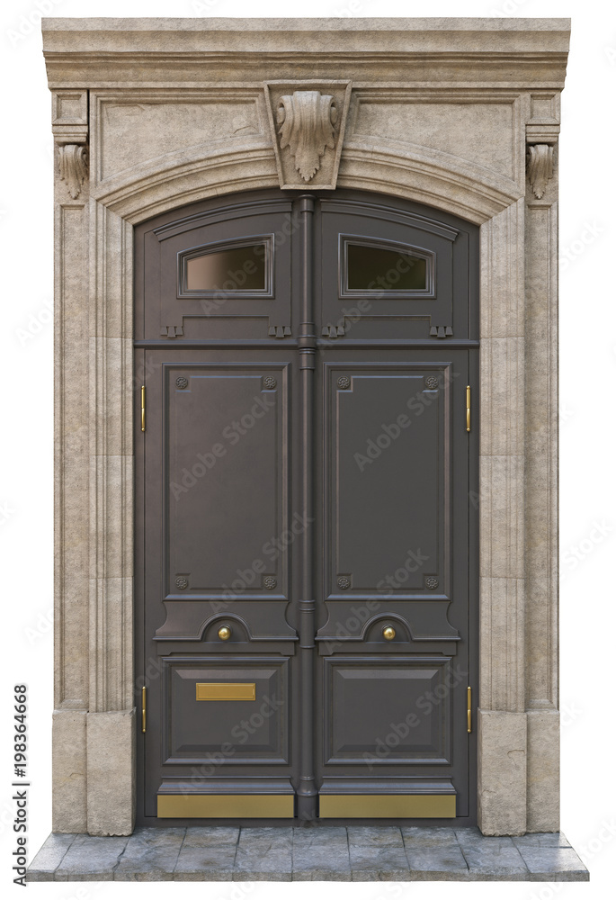 entrance classical doors