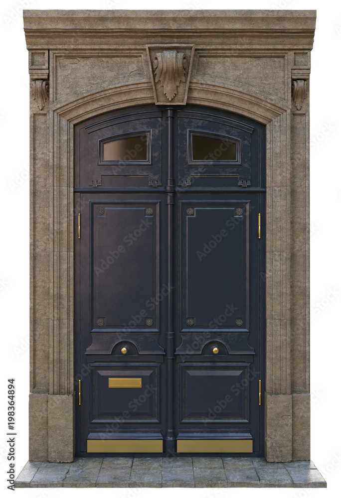 entrance classical doors