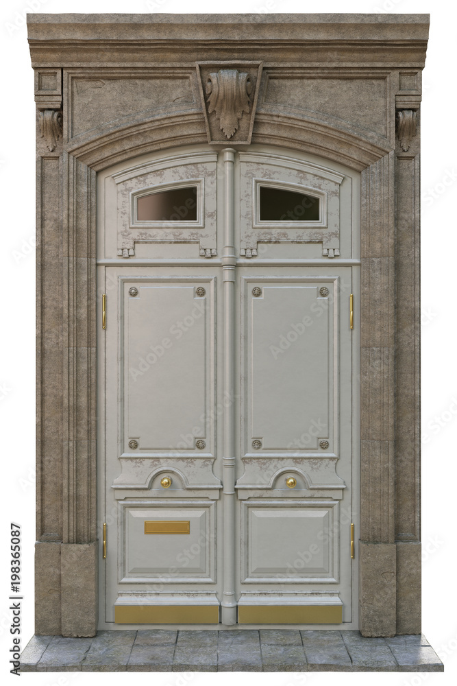 entrance classical doors