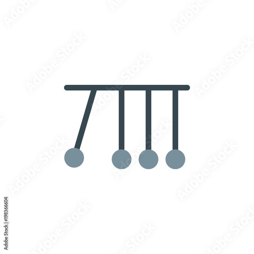 pendulum flat vector icon. Modern simple isolated sign. Pixel perfect vector  illustration for logo, website, mobile app and other designs