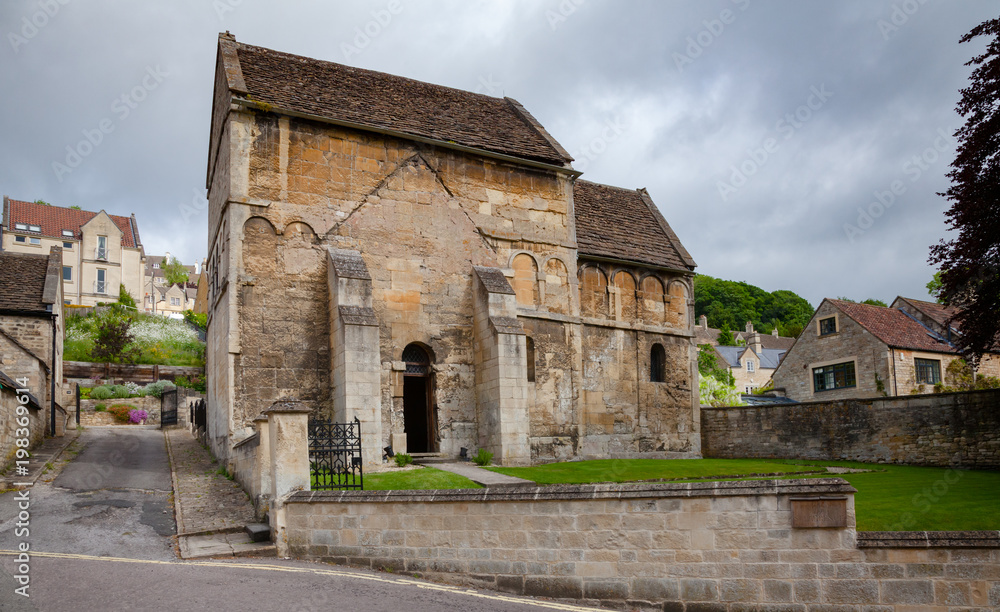 Anglo-Saxon St Laurences Church in Bradford-on-Avon Wiltshire Southwest England UK Anglo-Saxon St Laurences Church in Bradford-on-Avon Wiltshire Southwest England UK