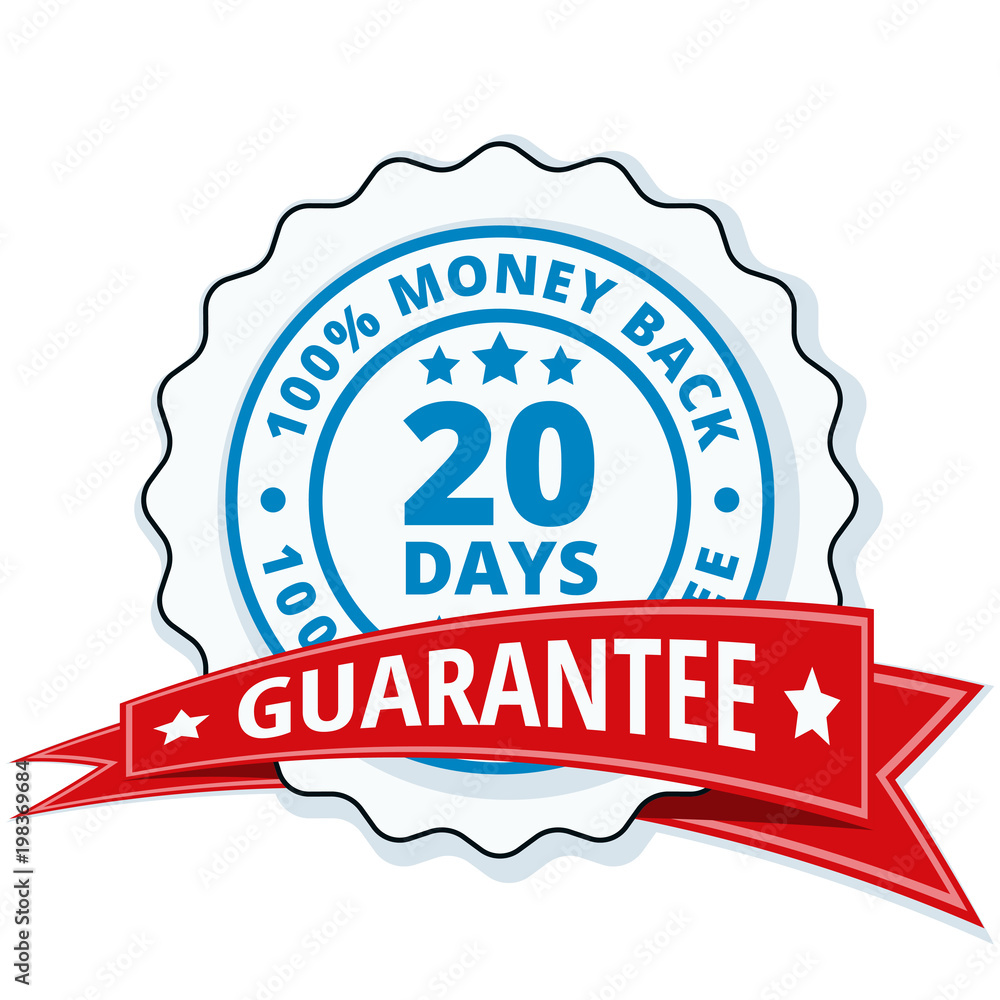 20 Days Money Back illustration 20 Days Money Back illustration