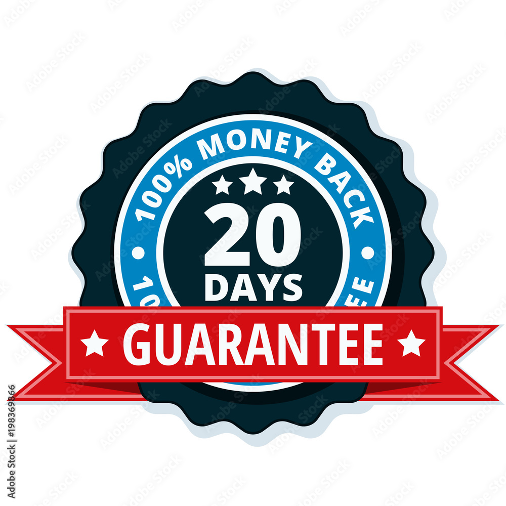 20 Days Money Back illustration 20 Days Money Back illustration