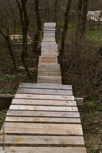 Bike park for trail and enduro bike in Bratislava.