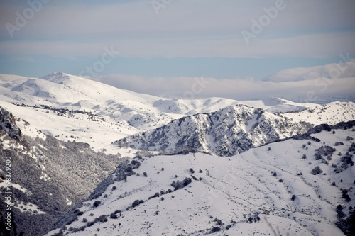 The high mountains of Abruzzo filled with snow 0010 © francovolpato