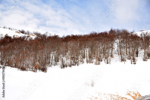 The high mountains of Abruzzo filled with snow 0013