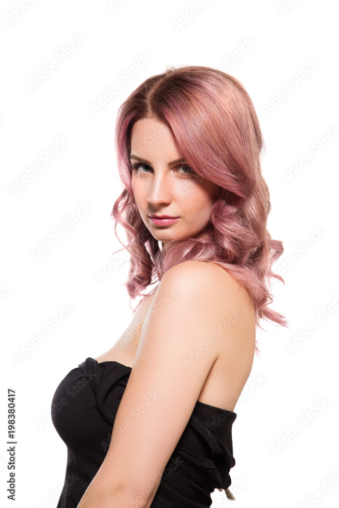 Portrait of beautiful female model Portrait of beautiful female model