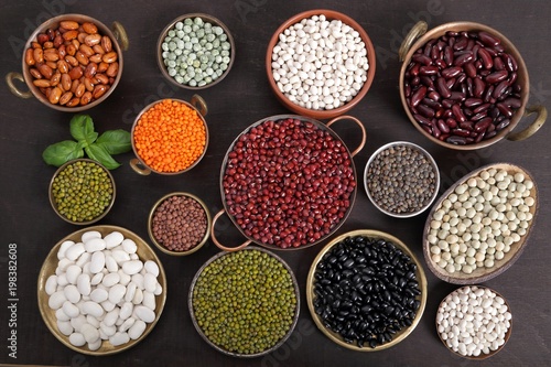 Beans, peas and lentils.
