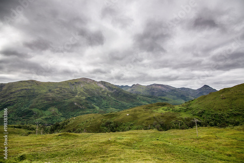 Scottish view during the West Highland Way