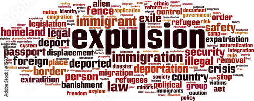 Expulsion word cloud