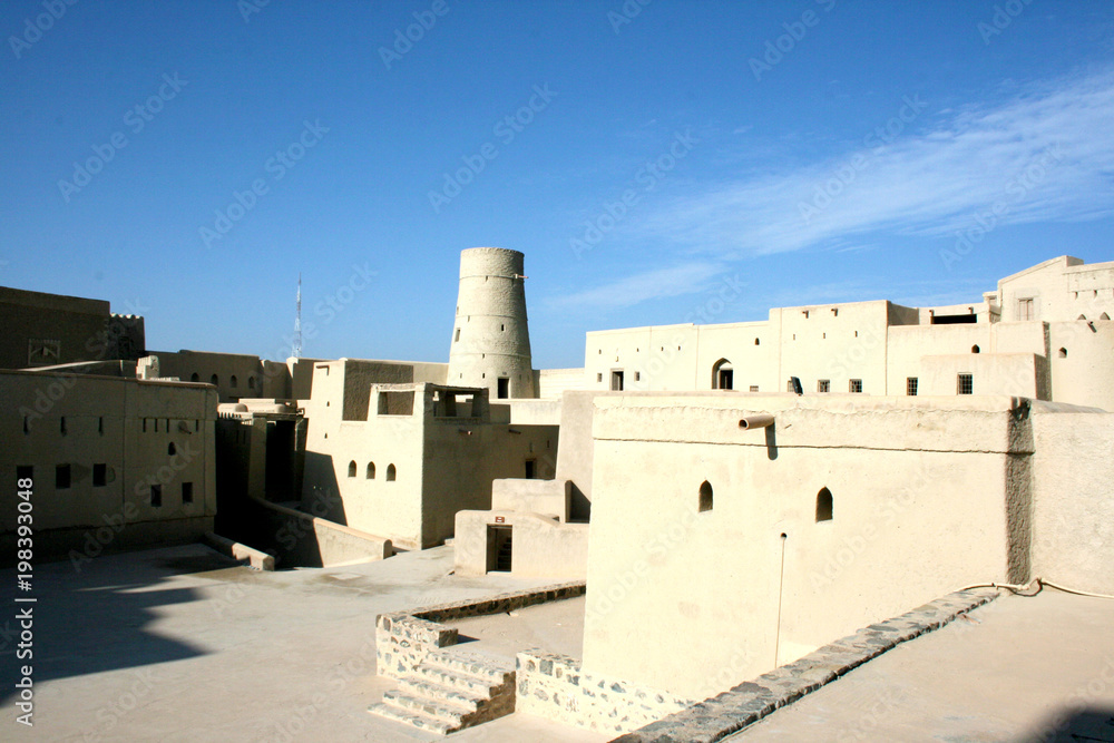 Bahla Fort a historic fortresses situated at the foot of the Djebel Akhdar highlands in Oman