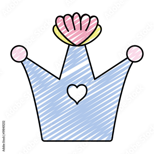 doodle queen crown luxury jewelry decoration