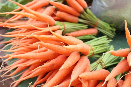 Baby carrot at the market
