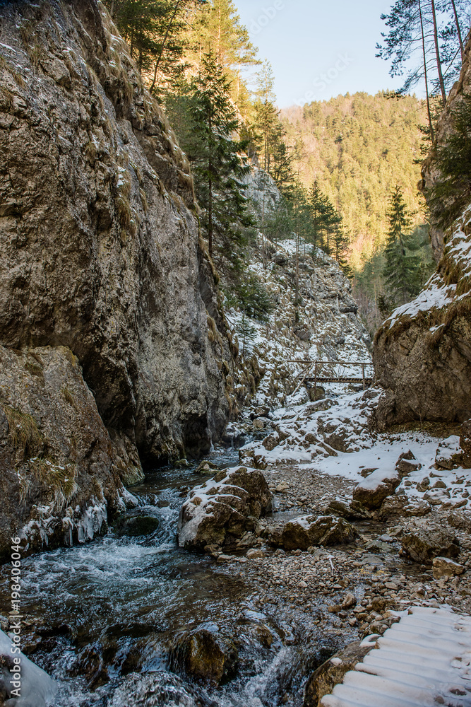 Prosiek valley gorge Slovakia Prosiek valley gorge Slovakia