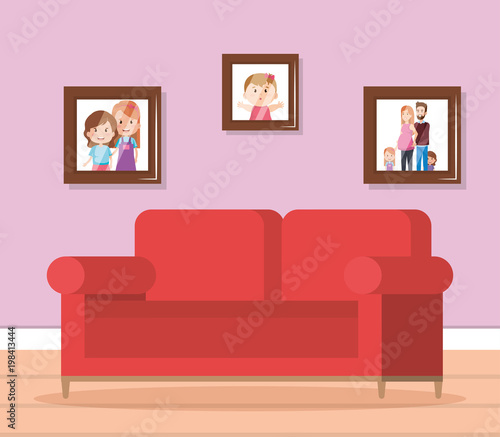 home living room scene