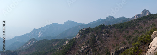 Rocky mountain ranges