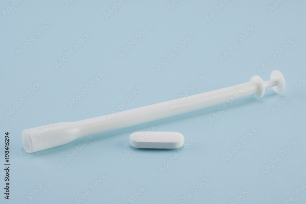 vaginal tablet and applicator vaginal tablet and applicator