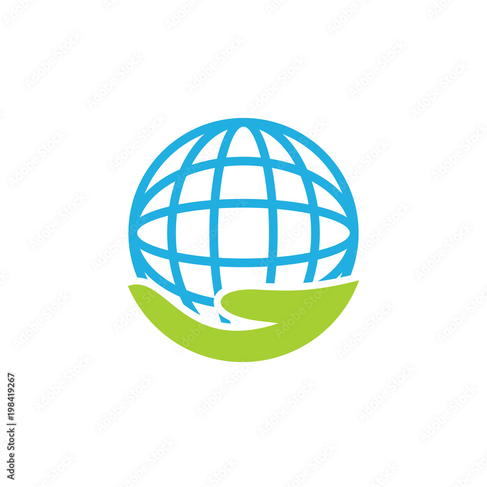 Care Globe Logo Icon Design Care Globe Logo Icon Design