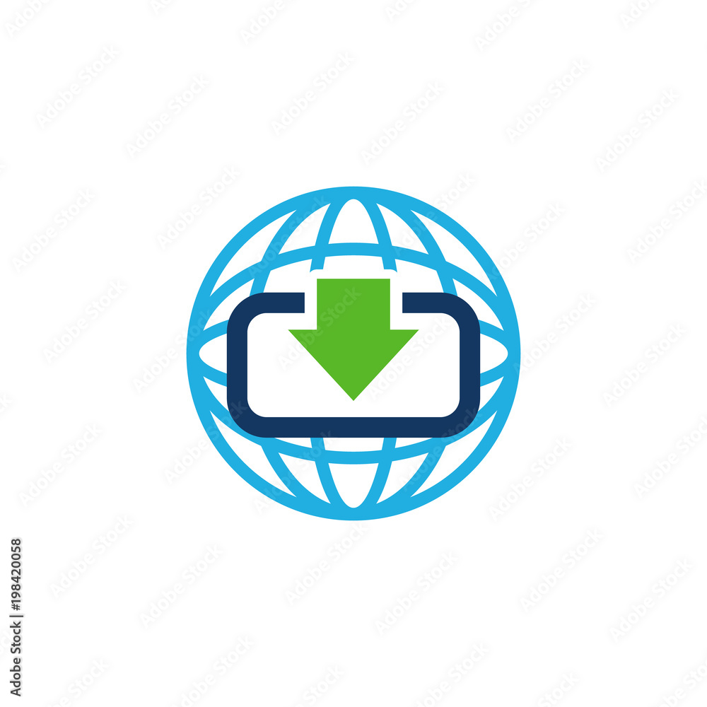 Download Globe Logo Icon Design Download Globe Logo Icon Design