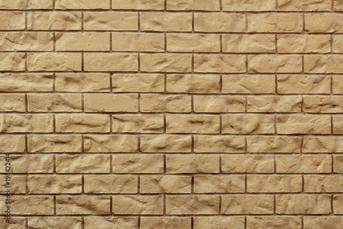 the structure of the brick wall