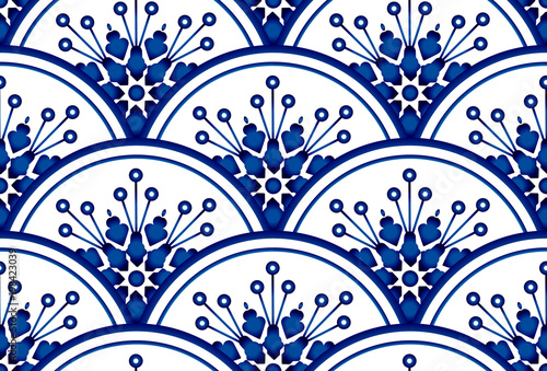 porcelain pattern seamless
