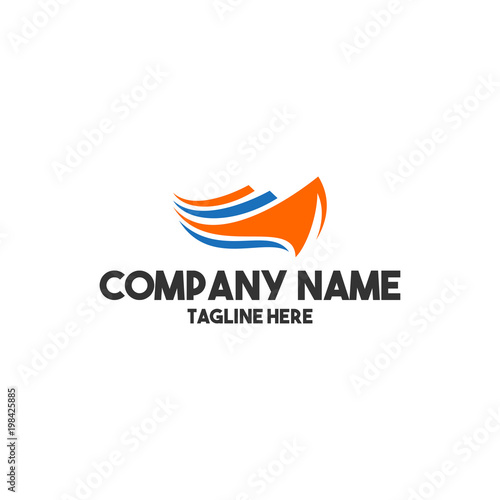 Wallpaper Mural abstract yacht logo Torontodigital.ca