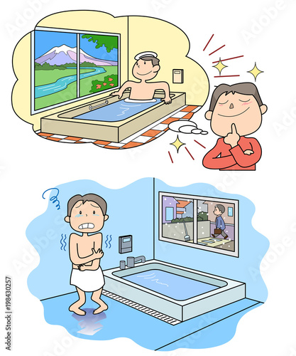 お風呂の夢と現実