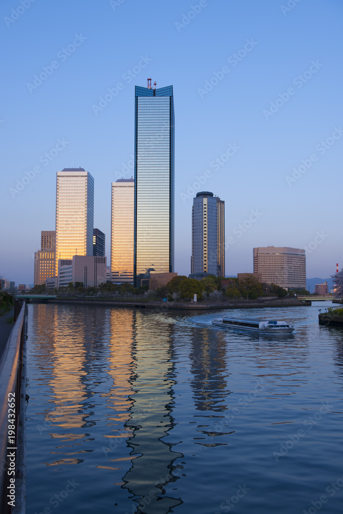 Obraz premium 夕暮れのOBP