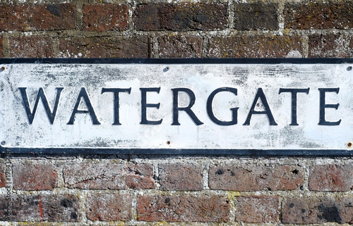 Watergate sign