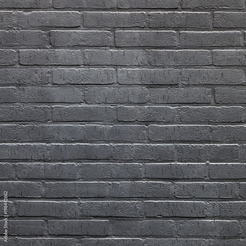 Wallpaper Mural background consisting of square part of anthracite brick wall Torontodigital.ca