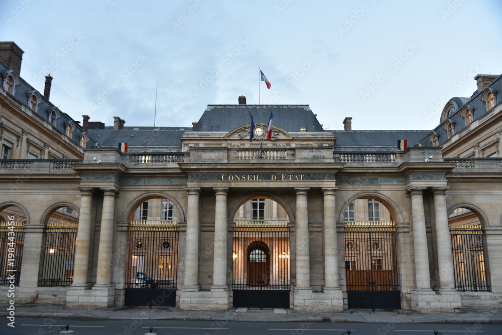 Conseil d'état à Paris